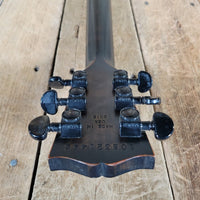 Gibson BFG "Gator" Les Paul Trans Black 2012 – Unique Raw - Finish USA Electric Guitar - Mahar's Vintage Guitars