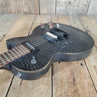 Gibson BFG "Gator" Les Paul Trans Black 2012 – Unique Raw - Finish USA Electric Guitar - Mahar's Vintage Guitars