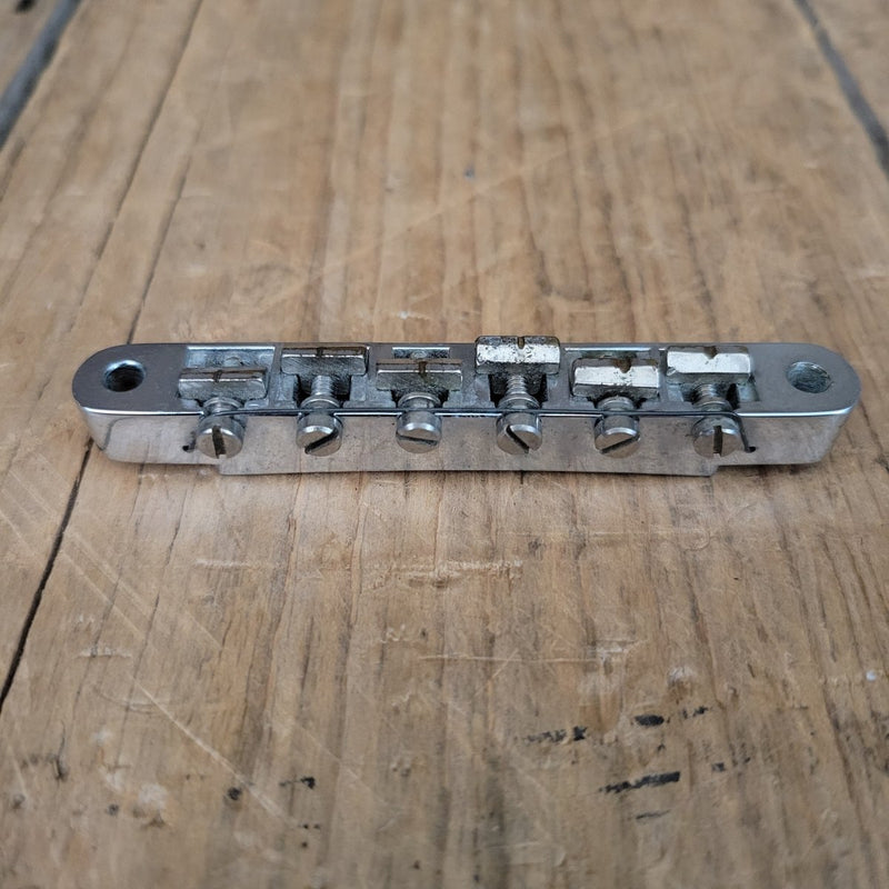 Gibson Bridge Saddles Screws Patent Number ABR - 1 Chrome 1966 through the 70s - Mahar's Vintage Guitars