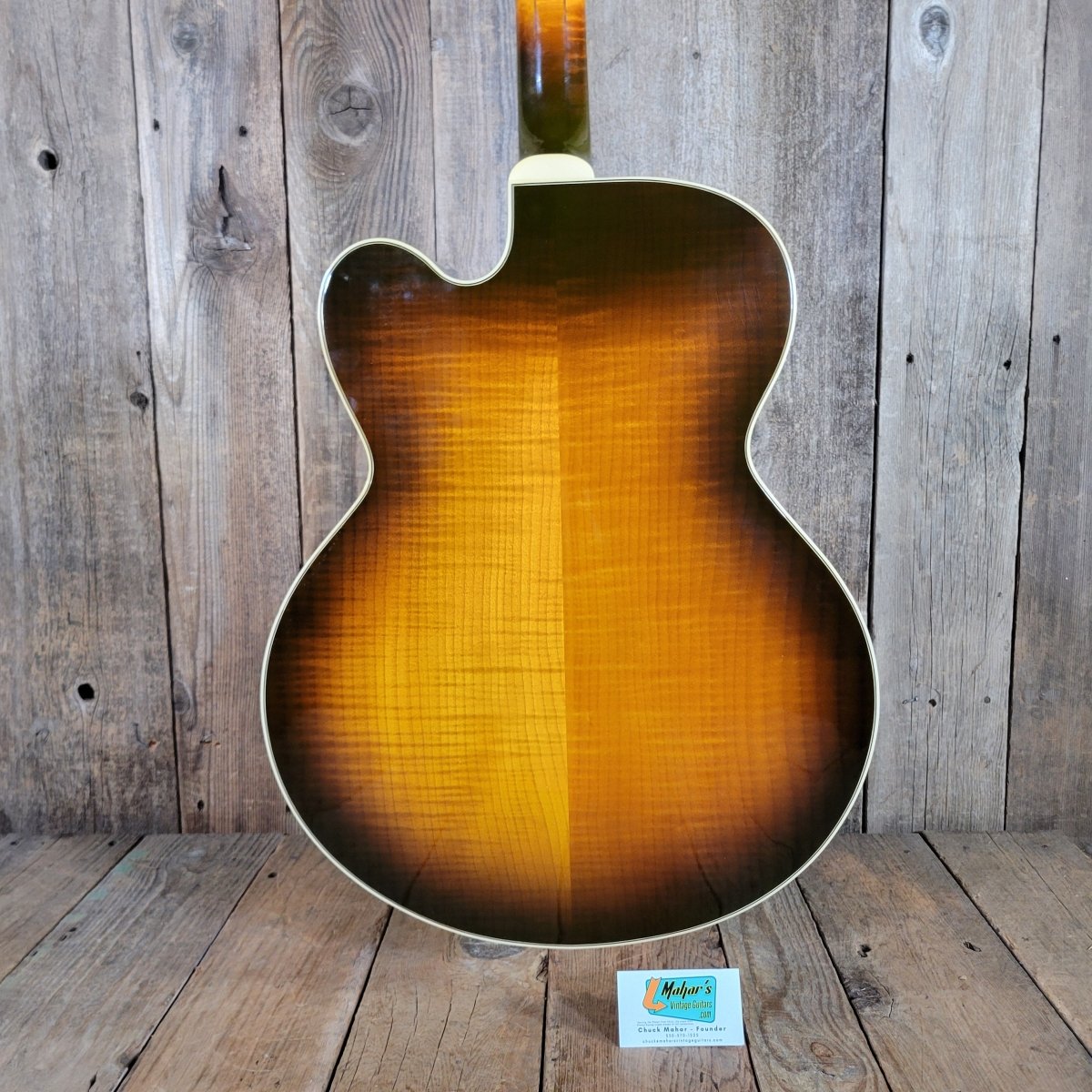 Gibson Custom L - 5 Wes Montgomery 1997 Sunburst — All Orig - Mahar's Vintage Guitars