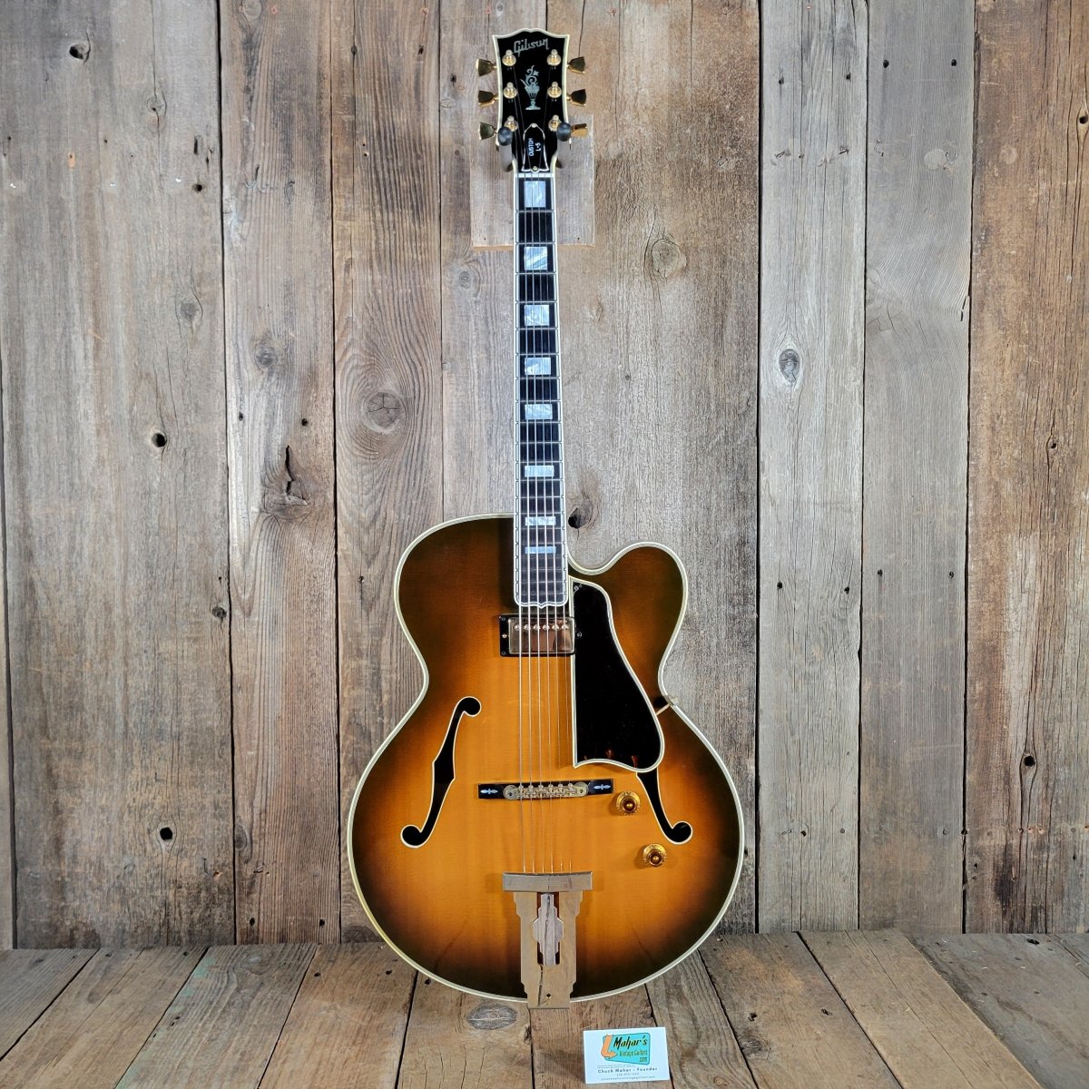 Gibson Custom L - 5 Wes Montgomery 1997 Sunburst — All Orig - Mahar's Vintage Guitars