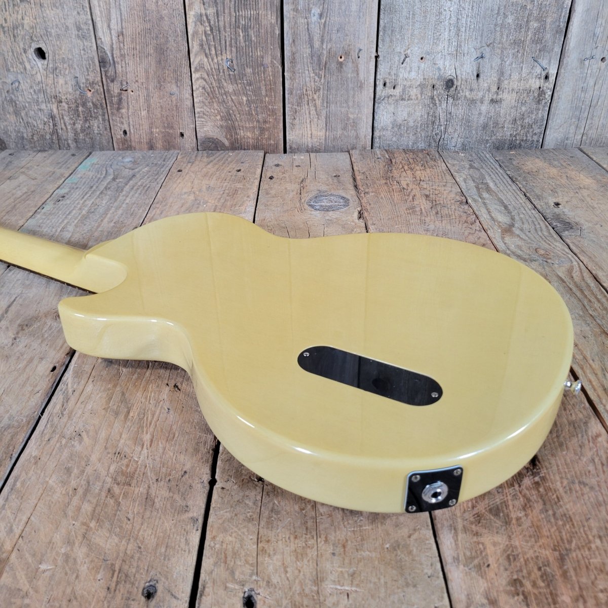 Gibson Custom Shop 1957 Les Paul Junior Single Cut TV Yellow 2024 VOS w/ Case & COA - Mahar's Vintage Guitars