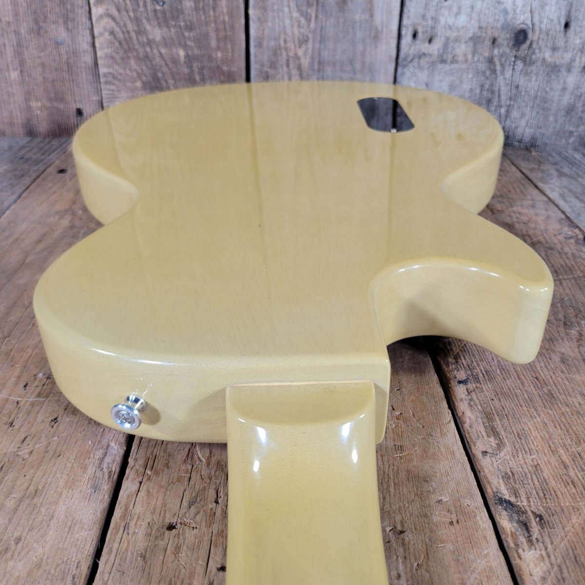 Gibson Custom Shop 1957 Les Paul Junior Single Cut TV Yellow 2024 VOS w/ Case & COA - Mahar's Vintage Guitars