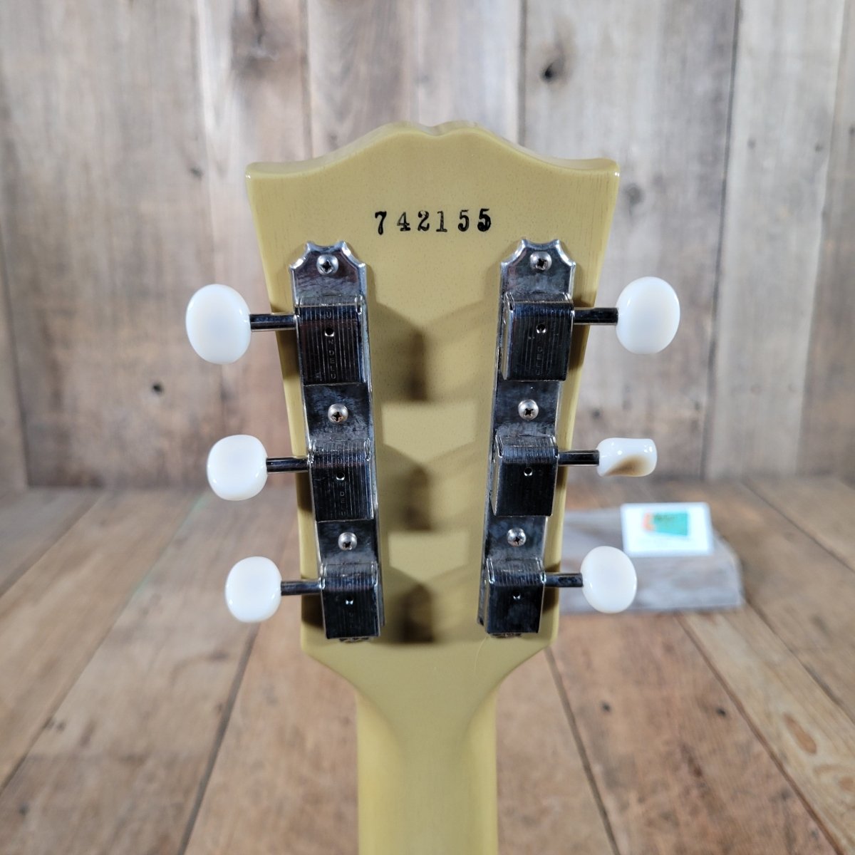 Gibson Custom Shop 1957 Les Paul Junior Single Cut TV Yellow 2024 VOS w/ Case & COA - Mahar's Vintage Guitars