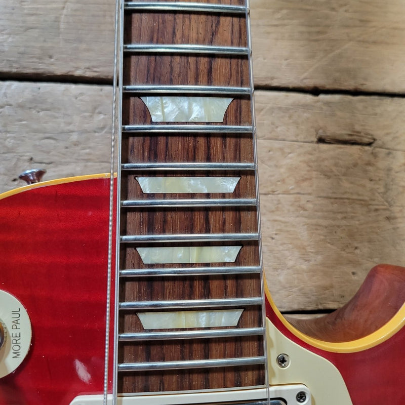 Gibson Custom Shop 1960 Les Paul Standard R0 Reissue Transparent Cherry 2019 – Refretted - Mahar's Vintage Guitars