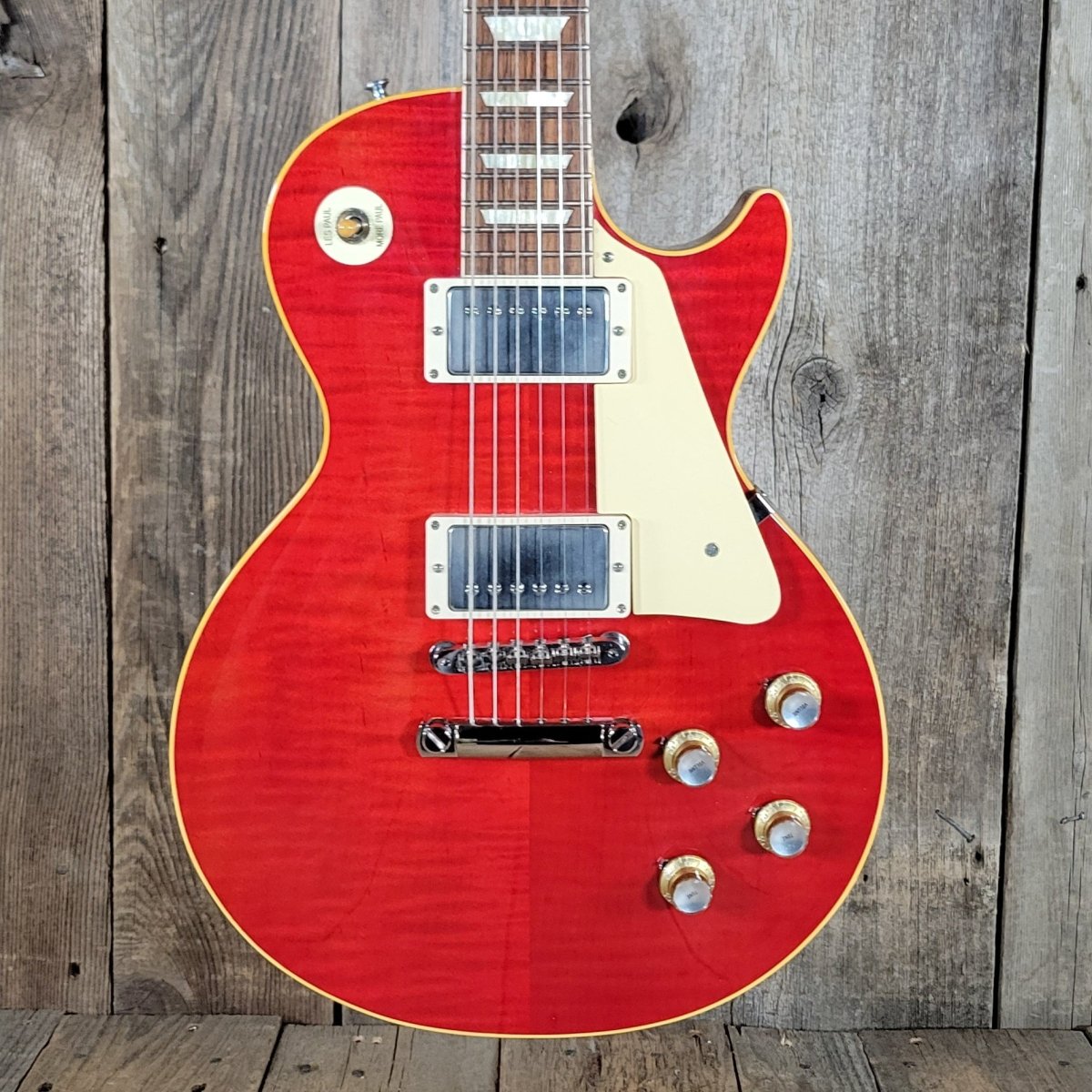 Gibson Custom Shop 1960 Les Paul Standard R0 Reissue Transparent Cherry 2019 – Refretted - Mahar's Vintage Guitars