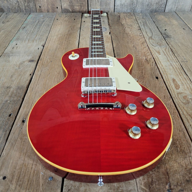Gibson Custom Shop 1960 Les Paul Standard R0 Reissue Transparent Cherry 2019 – Refretted - Mahar's Vintage Guitars