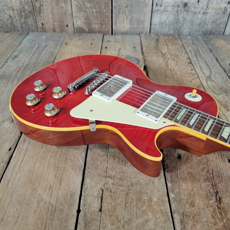 Gibson Custom Shop 1960 Les Paul Standard R0 Reissue Transparent Cherry 2019 – Refretted - Mahar's Vintage Guitars