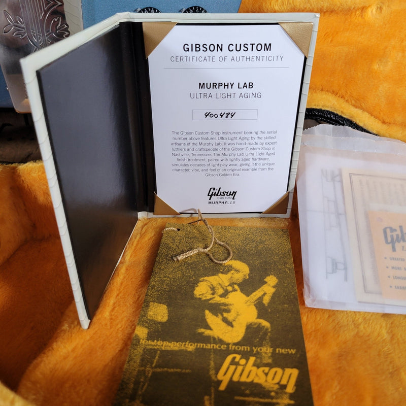 Gibson Custom Shop ’64 SG Standard Reissue – Murphy Lab Ultra Light Aging, Pelham Blue, Maestro Vibrola 2024 - Mahar's Vintage Guitars