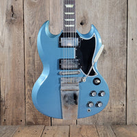 Gibson Custom Shop ’64 SG Standard Reissue – Murphy Lab Ultra Light Aging, Pelham Blue, Maestro Vibrola 2024 - Mahar's Vintage Guitars