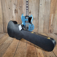 Gibson Custom Shop ’64 SG Standard Reissue – Murphy Lab Ultra Light Aging, Pelham Blue, Maestro Vibrola 2024 - Mahar's Vintage Guitars
