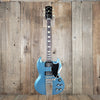 Gibson Custom Shop ’64 SG Standard Reissue – Murphy Lab Ultra Light Aging, Pelham Blue, Maestro Vibrola 2024 - Mahar's Vintage Guitars