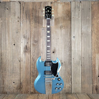 Gibson Custom Shop ’64 SG Standard Reissue – Murphy Lab Ultra Light Aging, Pelham Blue, Maestro Vibrola 2024 - Mahar's Vintage Guitars