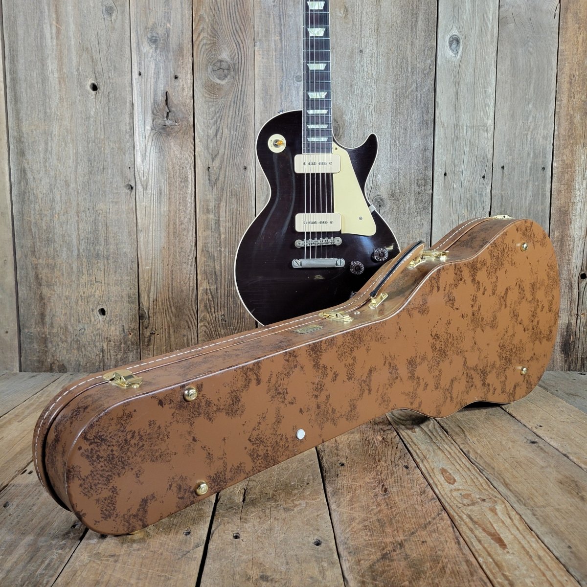 Gibson Custom Shop Les Paul 1955 2025 NAMM Viceroy Brown - Mahar's Vintage Guitars