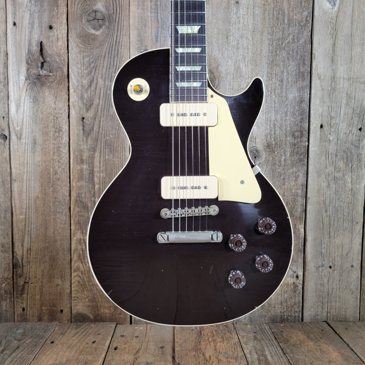 Gibson Custom Shop Les Paul 1955 2025 NAMM Viceroy Brown - Mahar's Vintage Guitars