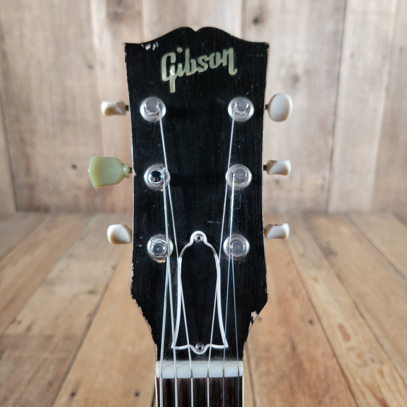 Gibson ES - 225T 1958 – Vintage Sunburst Hollowbody Electric Guitar with Original P - 90 Pickup - Mahar's Vintage Guitars