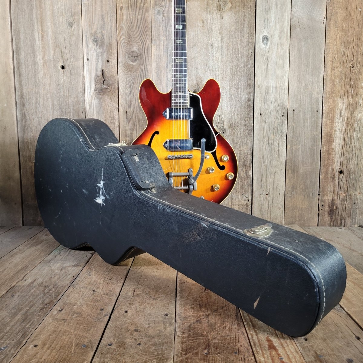 Gibson ES - 330 Sunburst 1966 All Original Factory Bigsby - Mahar's Vintage Guitars