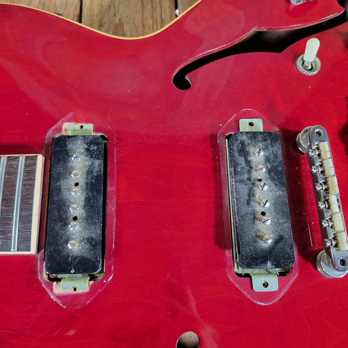 Gibson ES - 330TD 1964 Transparent Cherry - Mahar's Vintage Guitars