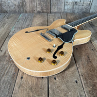 Gibson ES - 335 Dot Neck Reissue Figured Blonde 2007 Semi Hollow Electric Guitar - Mahar's Vintage Guitars