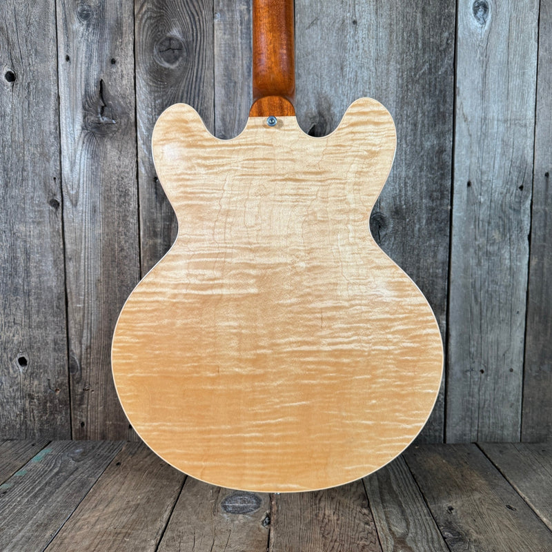 Gibson ES - 335 Dot Neck Reissue Figured Blonde 2007 Semi Hollow Electric Guitar - Mahar's Vintage Guitars