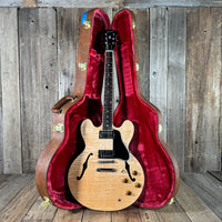 Gibson ES - 335 Dot Neck Reissue Figured Blonde 2007 Semi Hollow Electric Guitar - Mahar's Vintage Guitars