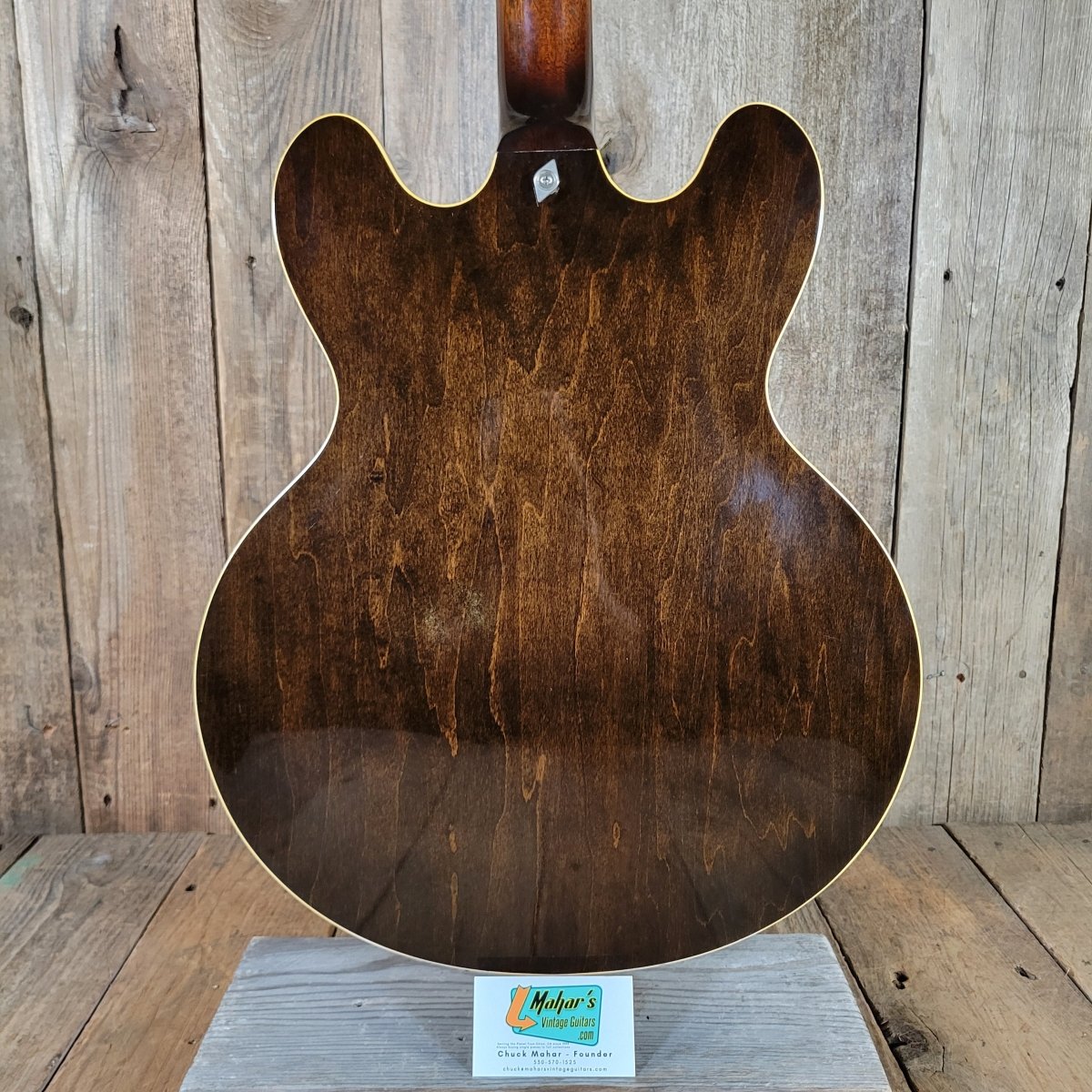 Gibson ES - 335 Dot Reissue 1981 Sunburst — Kalamazoo, Shaw - Mahar's Vintage Guitars