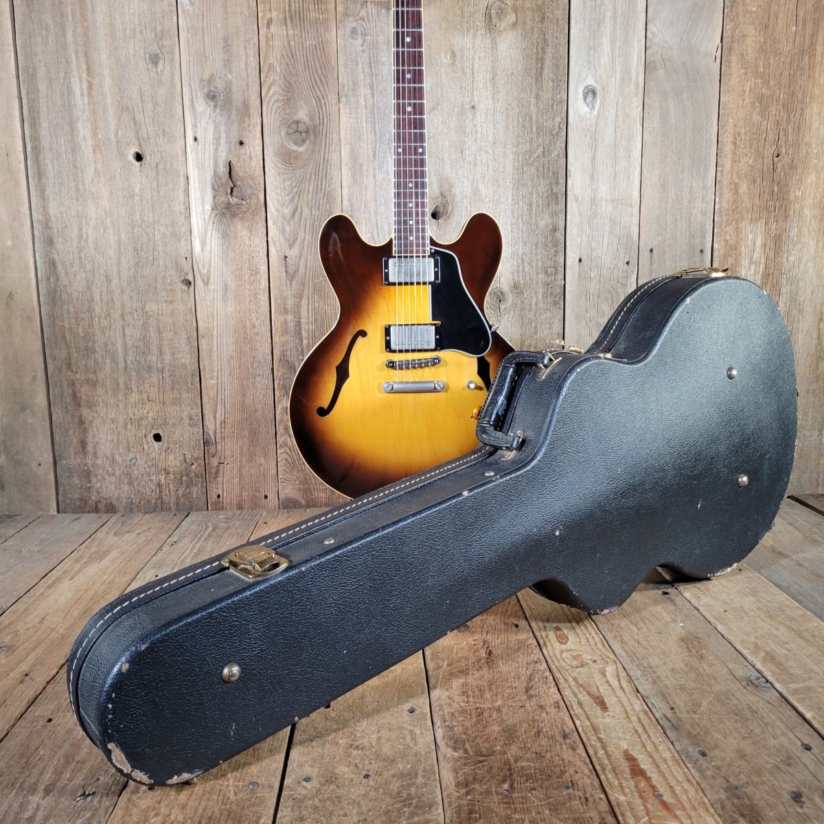 Gibson ES - 335 Dot Reissue 1981 Sunburst — Kalamazoo, Shaw - Mahar's Vintage Guitars