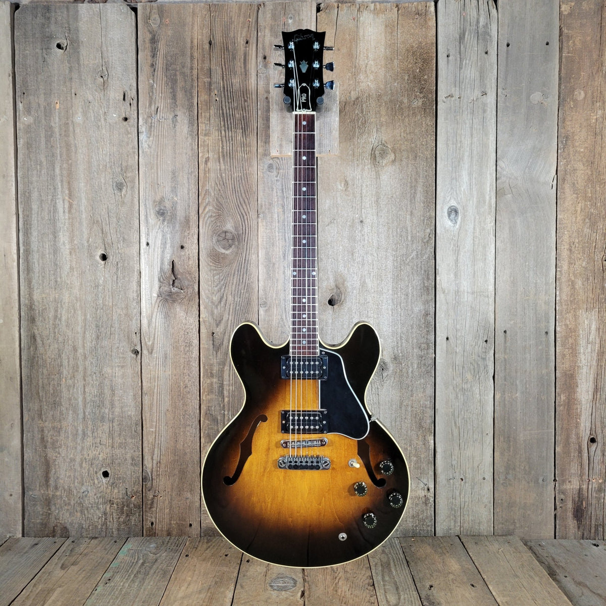 Gibson ES - 335 Pro 1979 Vintage Semi - Hollow Electric Guitar with T Top Dirty Fingers Pickups - Mahar's Vintage Guitars