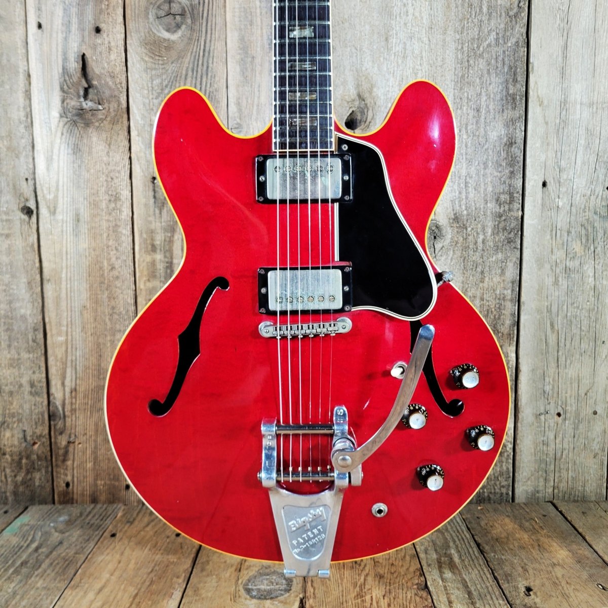 Gibson ES - 335 TDC 1965 Factory Bigsby With Original Case - Mahar's Vintage Guitars