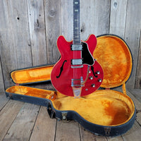 Gibson ES - 335 TDC 1965 Factory Bigsby With Original Case - Mahar's Vintage Guitars
