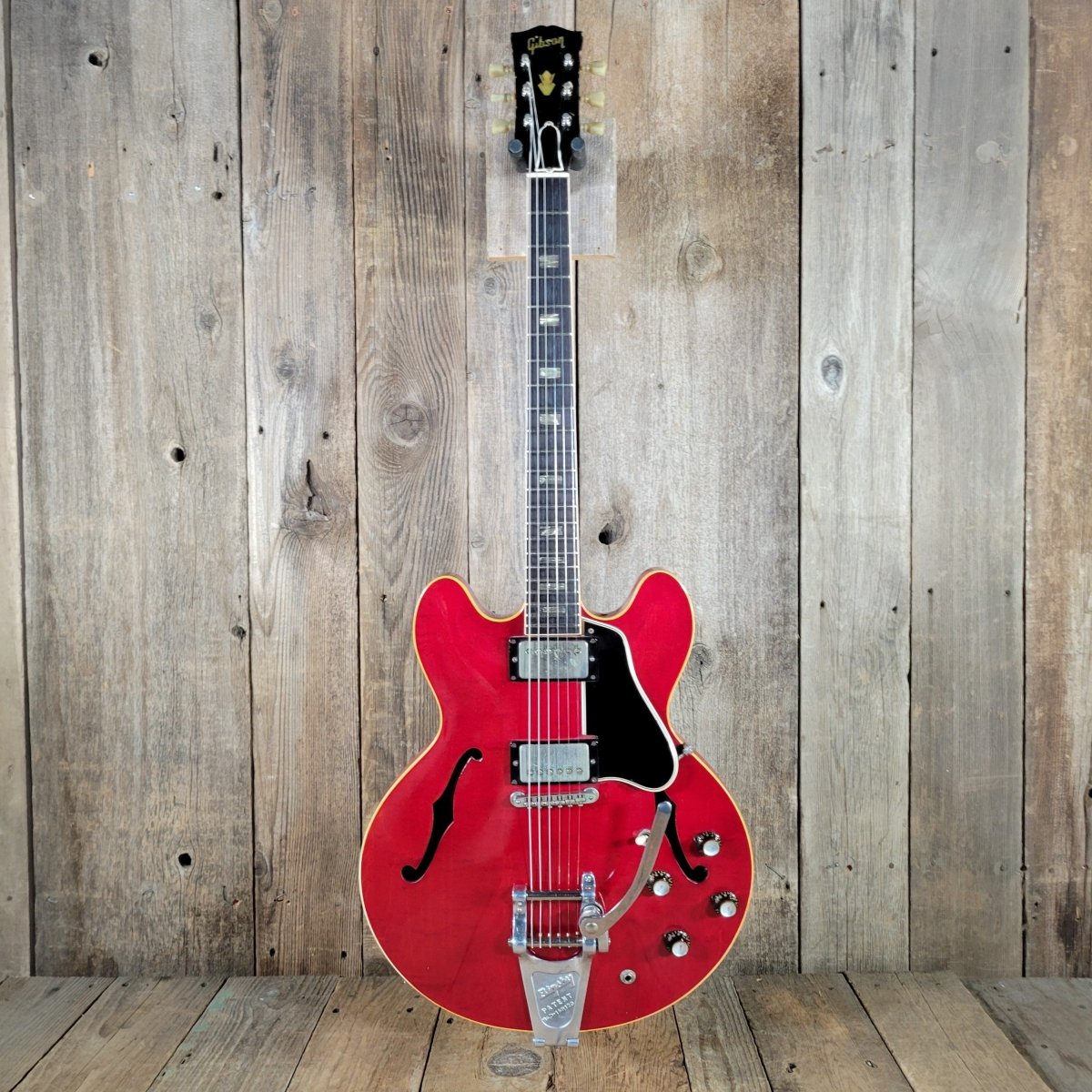 Gibson ES - 335 TDC 1965 Factory Bigsby With Original Case - Mahar's Vintage Guitars