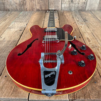 Gibson ES - 335 TDC Custom 1968 With Stock Bigsby Cherry Vintage Electric Guitar - Mahar's Vintage Guitars