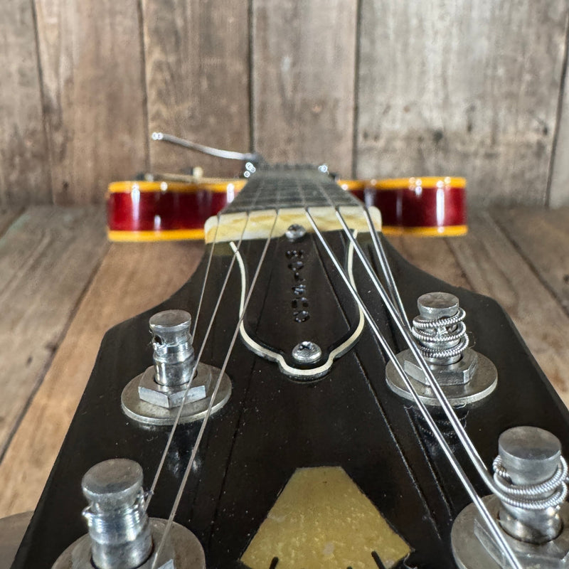 Gibson ES - 335 TDC Custom 1968 With Stock Bigsby Cherry Vintage Electric Guitar - Mahar's Vintage Guitars