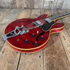 Gibson ES - 335 TDC Custom 1968 With Stock Bigsby Cherry Vintage Electric Guitar - Mahar's Vintage Guitars