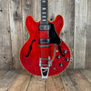 Gibson ES - 335 TDC Custom 1968 With Stock Bigsby Cherry Vintage Electric Guitar - Mahar's Vintage Guitars