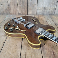 Gibson ES - 355 TDW Mono 1972 Walnut — No Varitone, Factory Bigsby - Mahar's Vintage Guitars