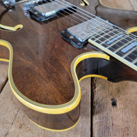 Gibson ES - 355 TDW Mono 1972 Walnut — No Varitone, Factory Bigsby - Mahar's Vintage Guitars