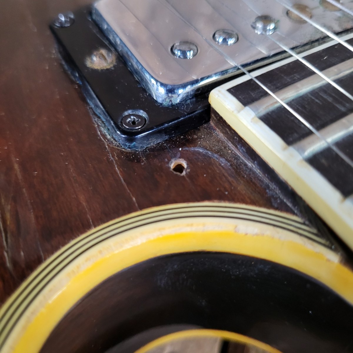 Gibson ES - 355 TDW Mono 1972 Walnut — No Varitone, Factory Bigsby - Mahar's Vintage Guitars