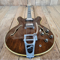 Gibson ES - 355 TDW Mono 1972 Walnut — No Varitone, Factory Bigsby - Mahar's Vintage Guitars