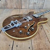 Gibson ES - 355 TDW Mono 1972 Walnut — No Varitone, Factory Bigsby - Mahar's Vintage Guitars