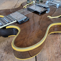 Gibson ES - 355 TDW Mono 1972 Walnut — No Varitone, Factory Bigsby - Mahar's Vintage Guitars