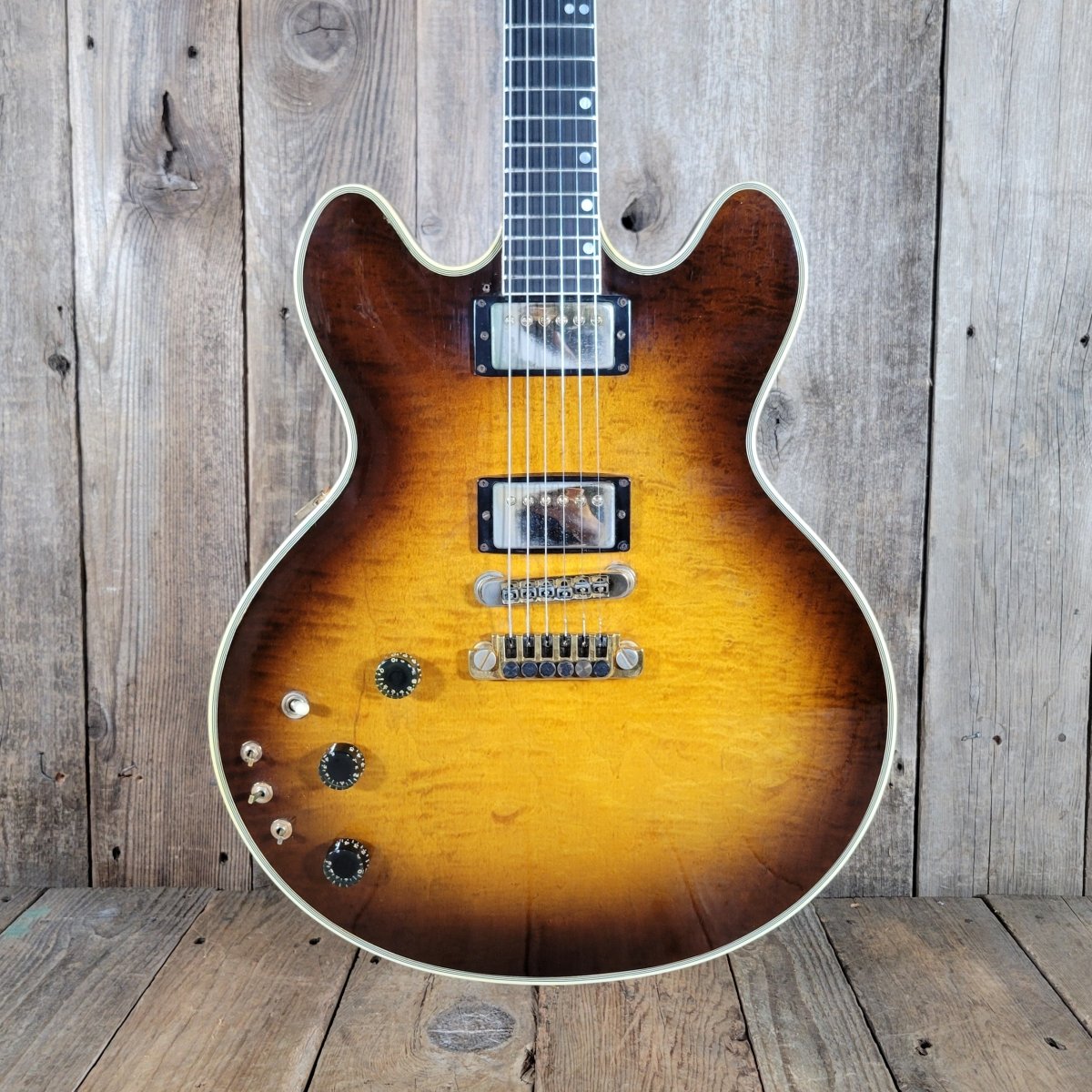 Gibson ES - Artist Custom Shop 1983 – Vintage Semi - Hollow Electric Guitar Left Handed Strung RIghty - Mahar's Vintage Guitars