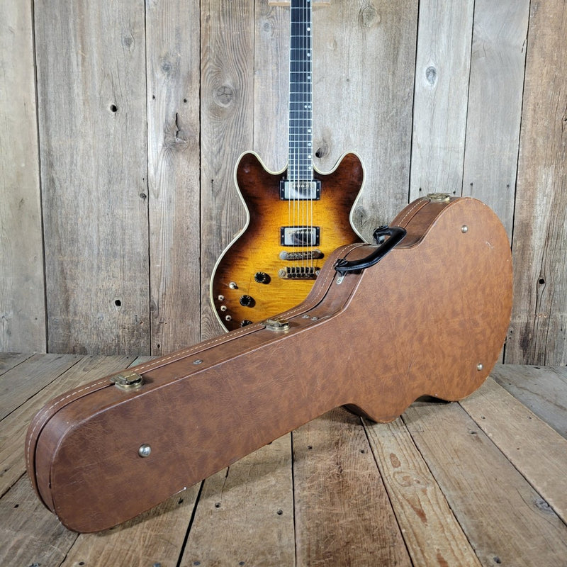 Gibson ES - Artist Custom Shop 1983 – Vintage Semi - Hollow Electric Guitar Left Handed Strung RIghty - Mahar's Vintage Guitars