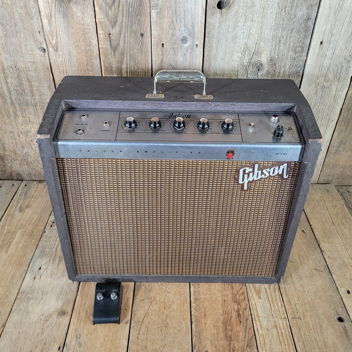 Gibson Falcon GA - 19RVT 1963 All Original and Serviced - Mahar's Vintage Guitars