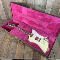 Gibson Firebird V reissue Johnny Winter signed 1991 Alpine White - Mahar's Vintage Guitars