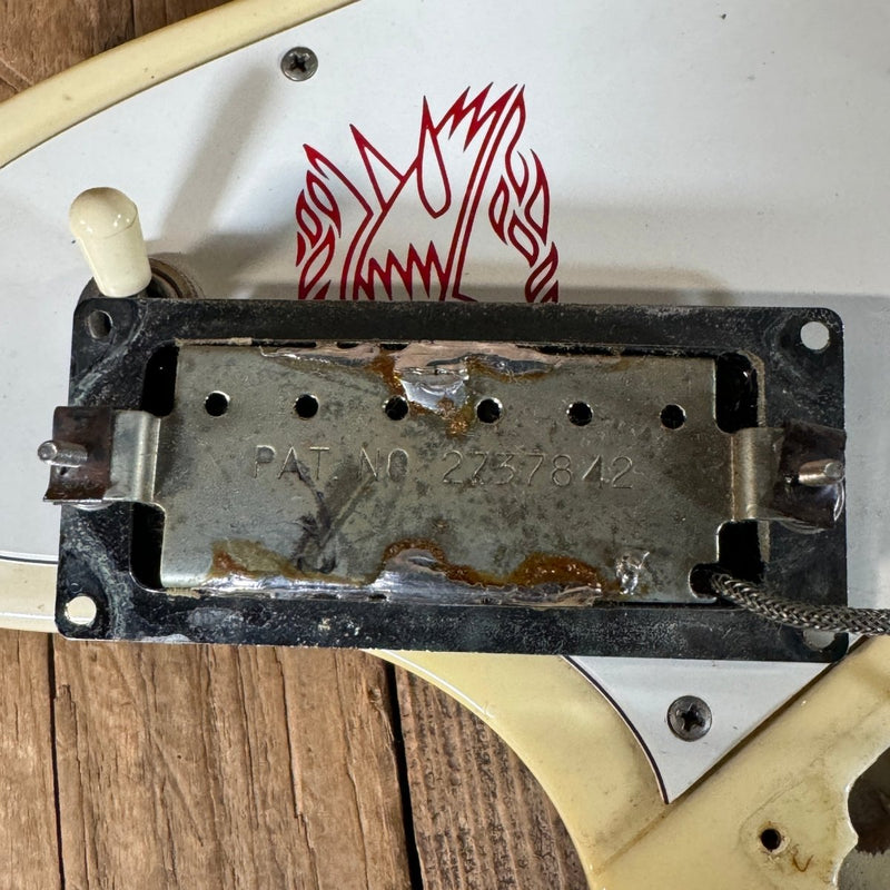 Gibson Firebird V reissue Johnny Winter signed 1991 Alpine White - Mahar's Vintage Guitars