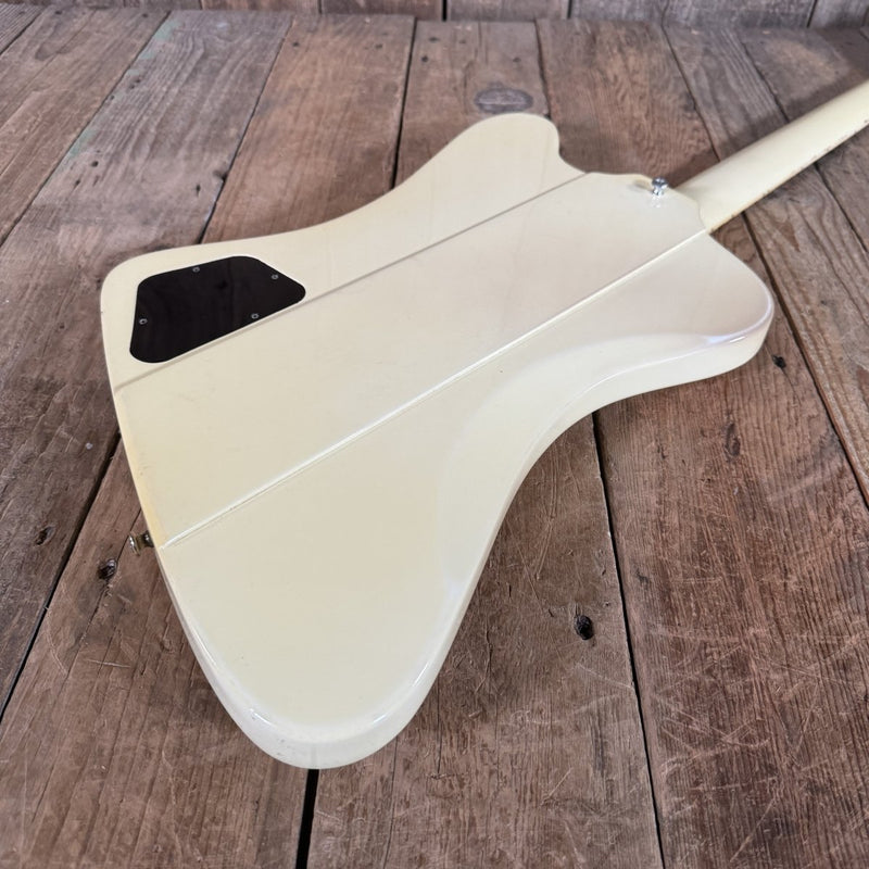 Gibson Firebird V reissue Johnny Winter signed 1991 Alpine White - Mahar's Vintage Guitars