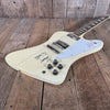 Gibson Firebird V reissue Johnny Winter signed 1991 Alpine White - Mahar's Vintage Guitars