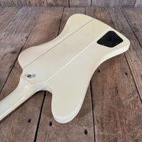Gibson Firebird V reissue Johnny Winter signed 1991 Alpine White - Mahar's Vintage Guitars