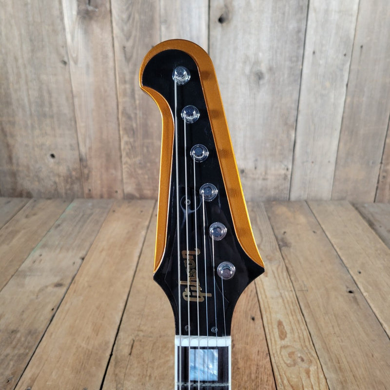 Gibson Firebird VII Metallic Copper Reissue – 2002, Mint Condition, Original Case & Paperwork - Mahar's Vintage Guitars